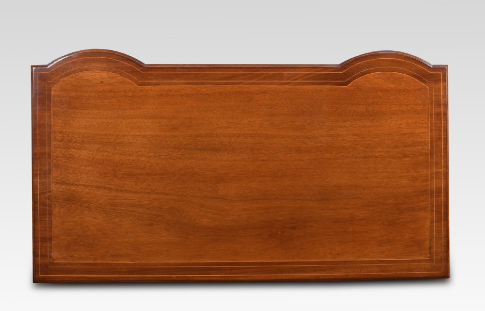 Mahogany inlaid dressing table View IX