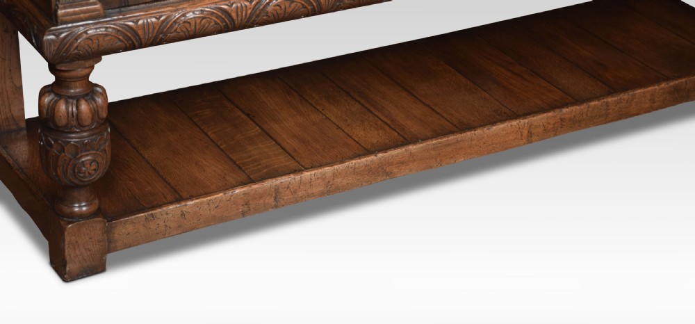 Carved oak sideboard View VI