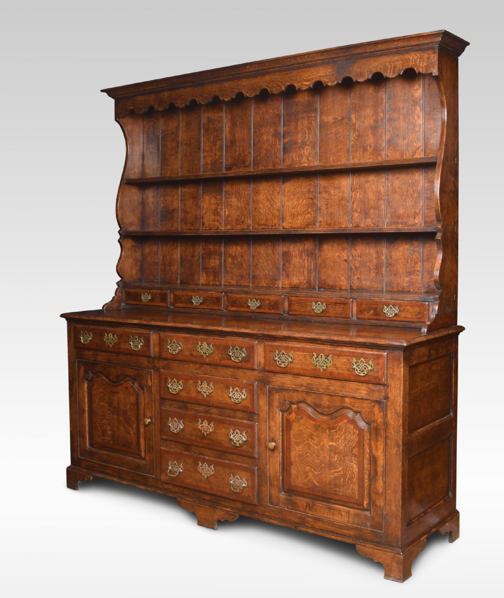 18th century style oak dresser