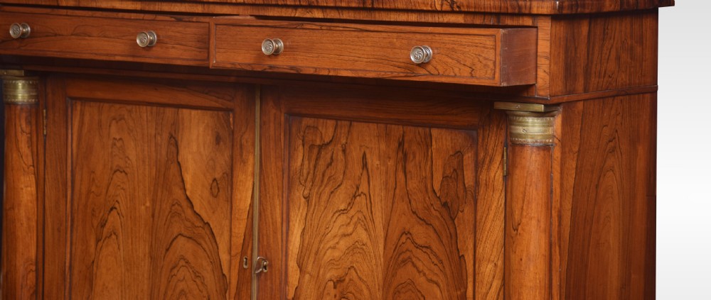 Regency rosewood two door cabinet View VII