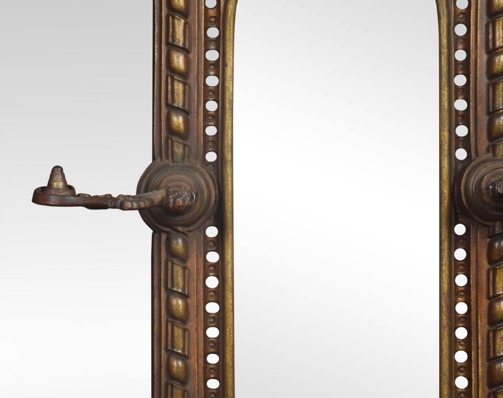 19th century cast iron hall stand View XII