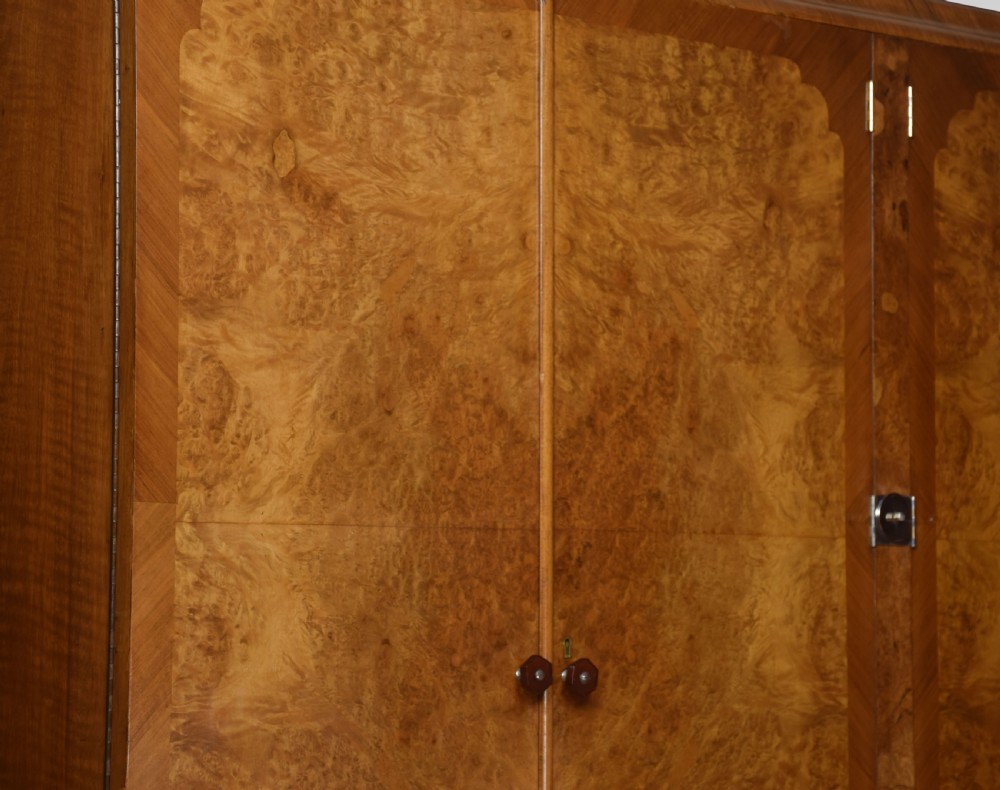 Art Deco four door Wardrobe View VI