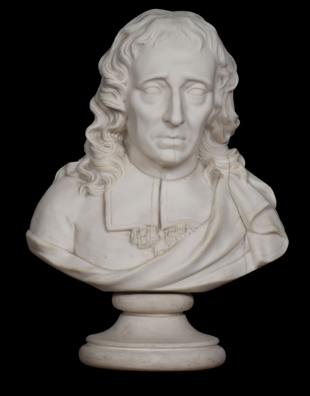 Parian bust of John Milton