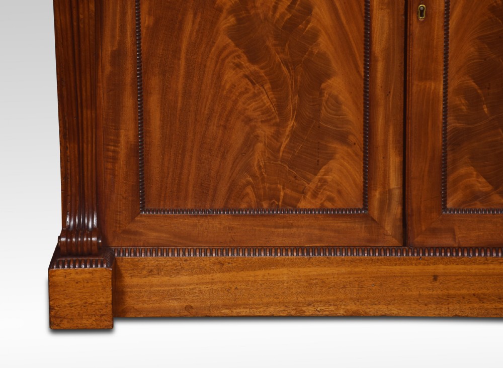William IV mahogany two door chiffonier View IV