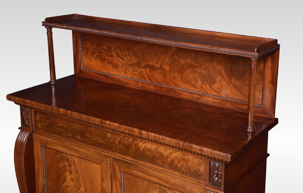 William IV mahogany two door chiffonier View VI