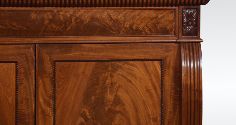 William IV mahogany two door chiffonier View VIII