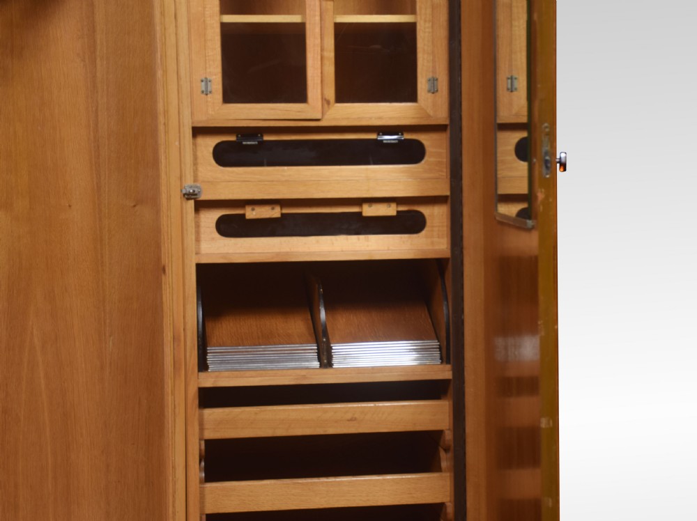Art Deco two door Wardrobe View III