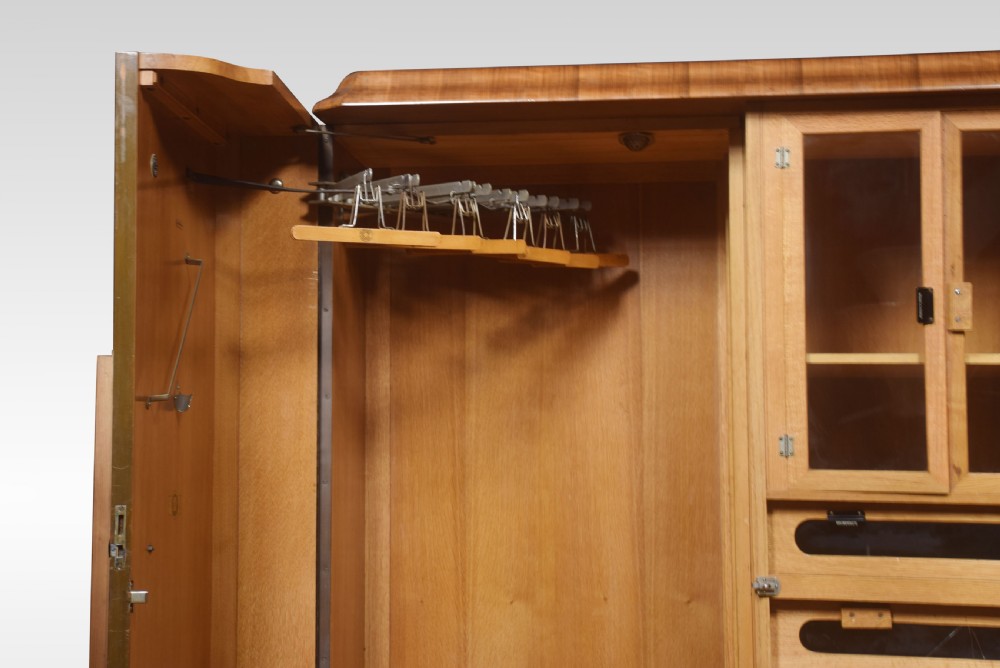 Art Deco two door Wardrobe View IV