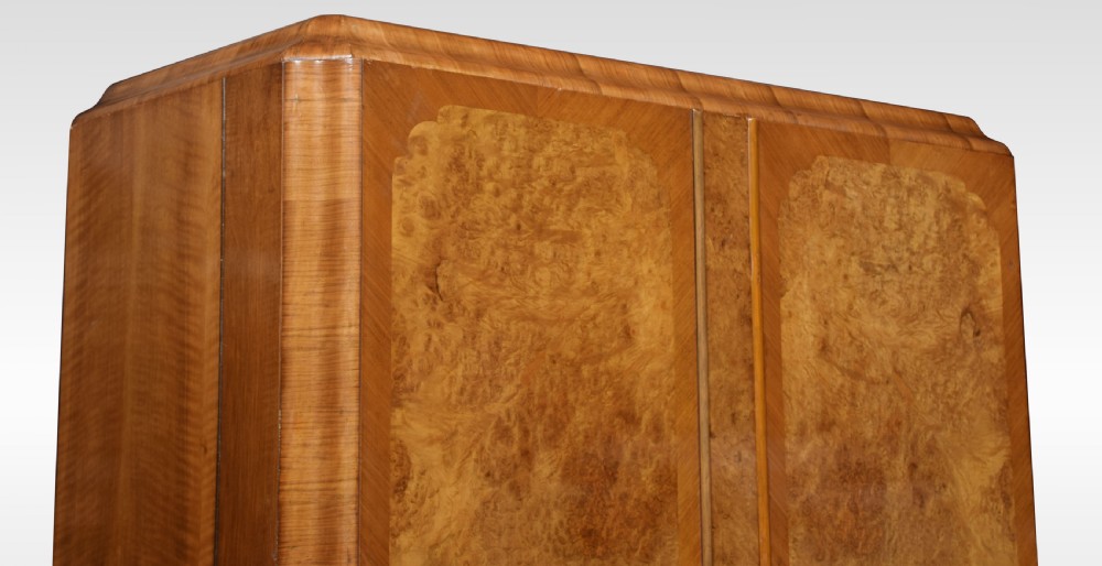 Art Deco two door Wardrobe View VI