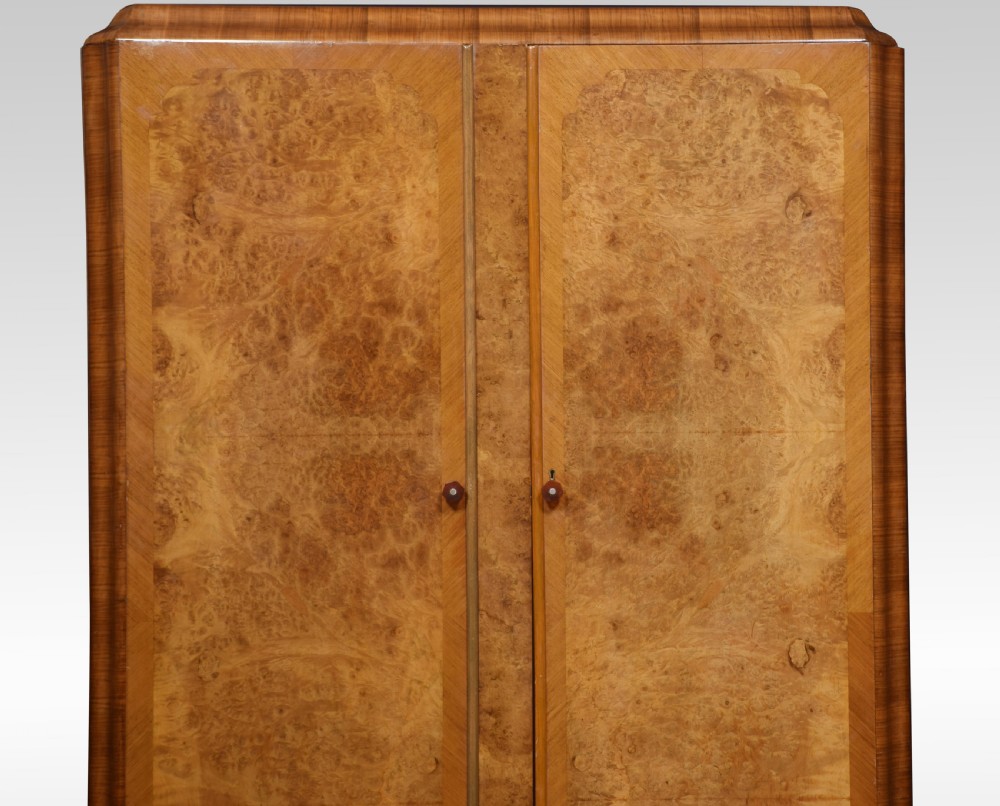 Art Deco two door Wardrobe View VII