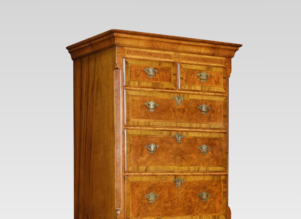 Walnut chest on chest View IV