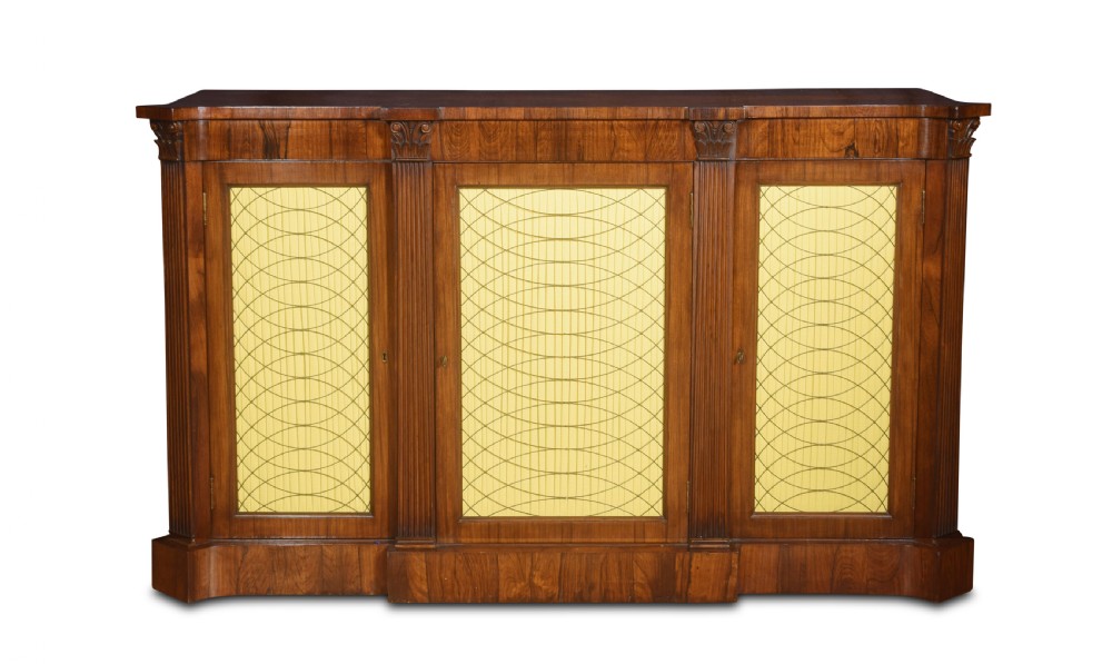 Regency rosewood cabinet