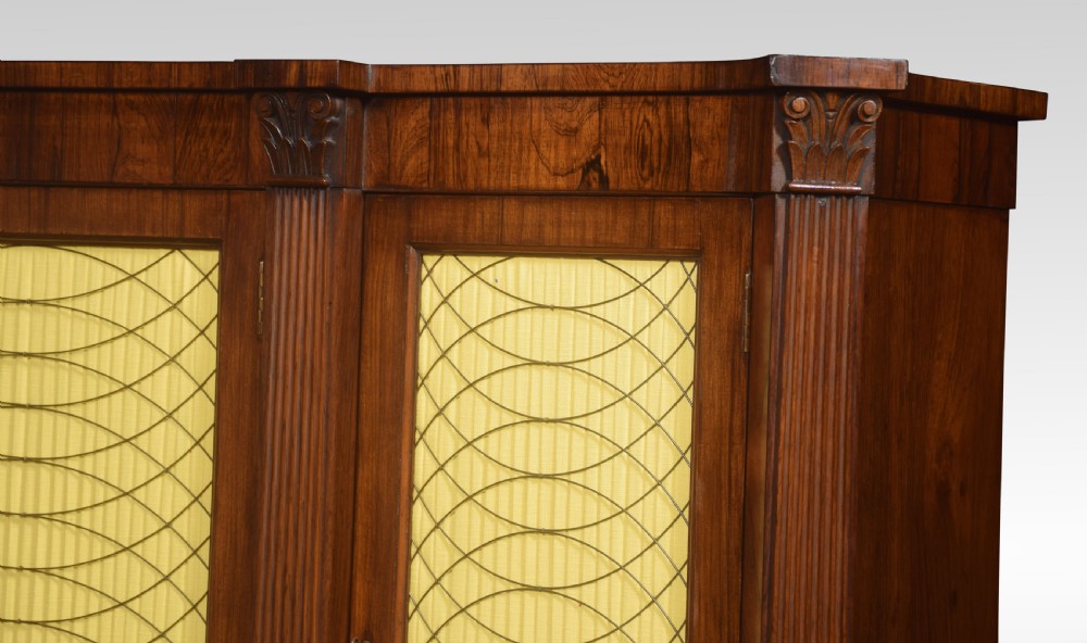 Regency rosewood cabinet View II