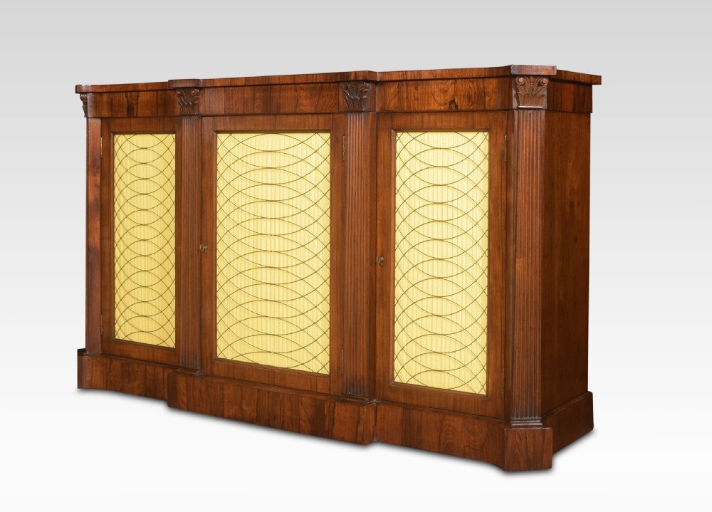 Regency rosewood cabinet View IV