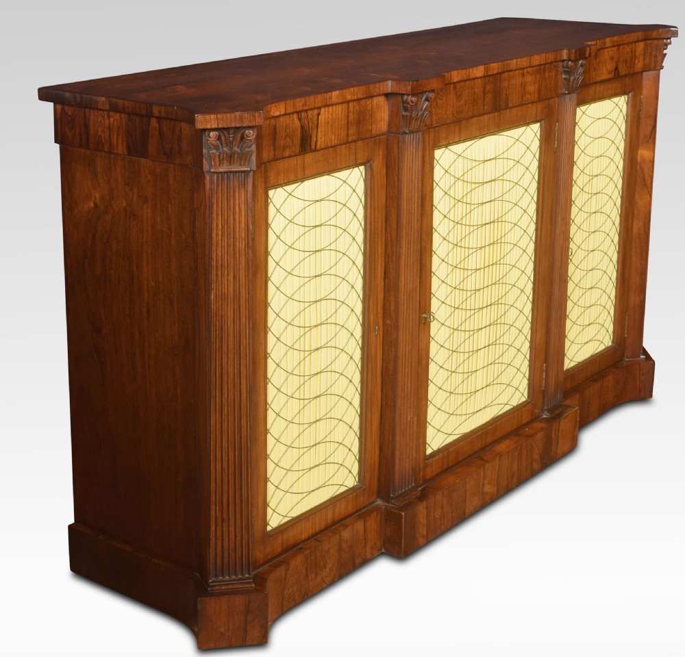 Regency rosewood cabinet View VI