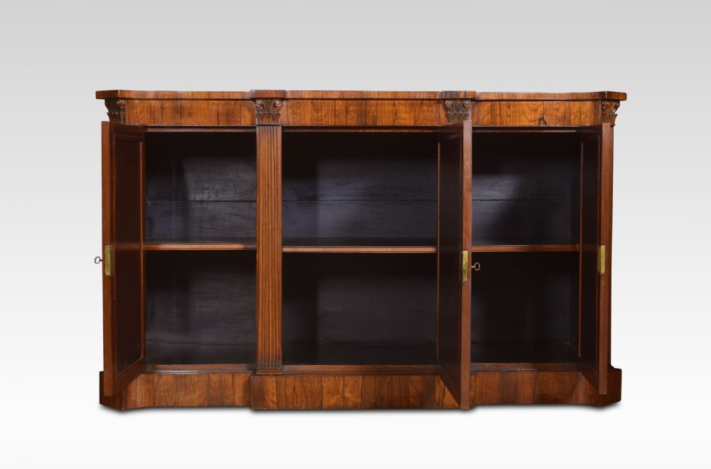 Regency rosewood cabinet View IX