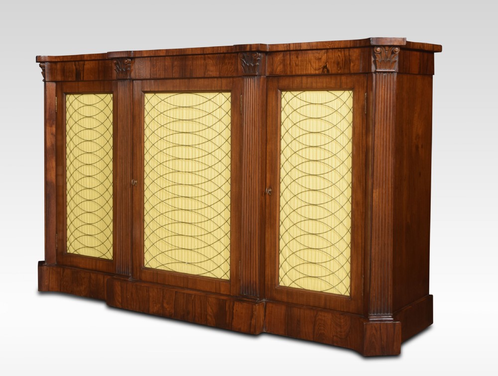 Regency rosewood cabinet View XII