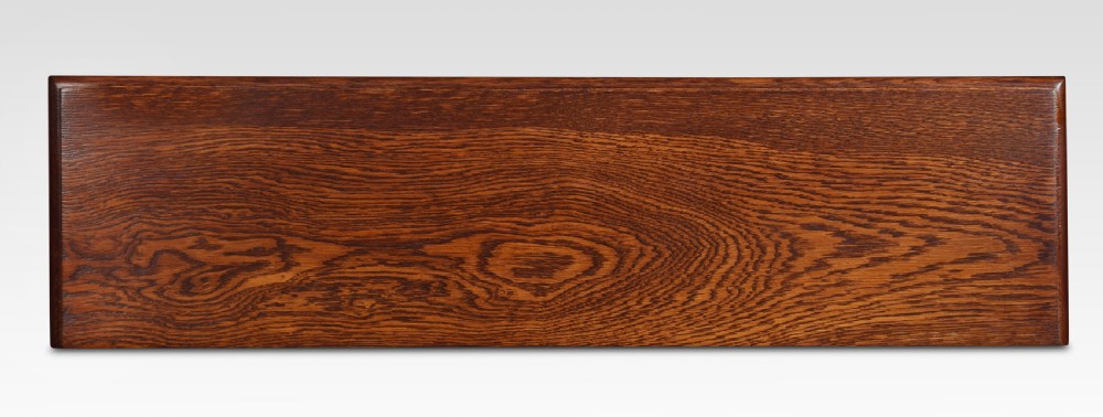 Oak open bookcase View IV