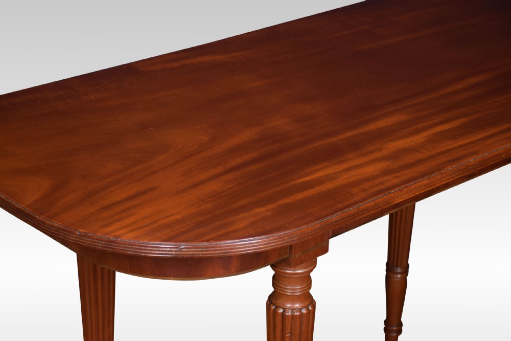 Pair of mahogany hall tables View VI