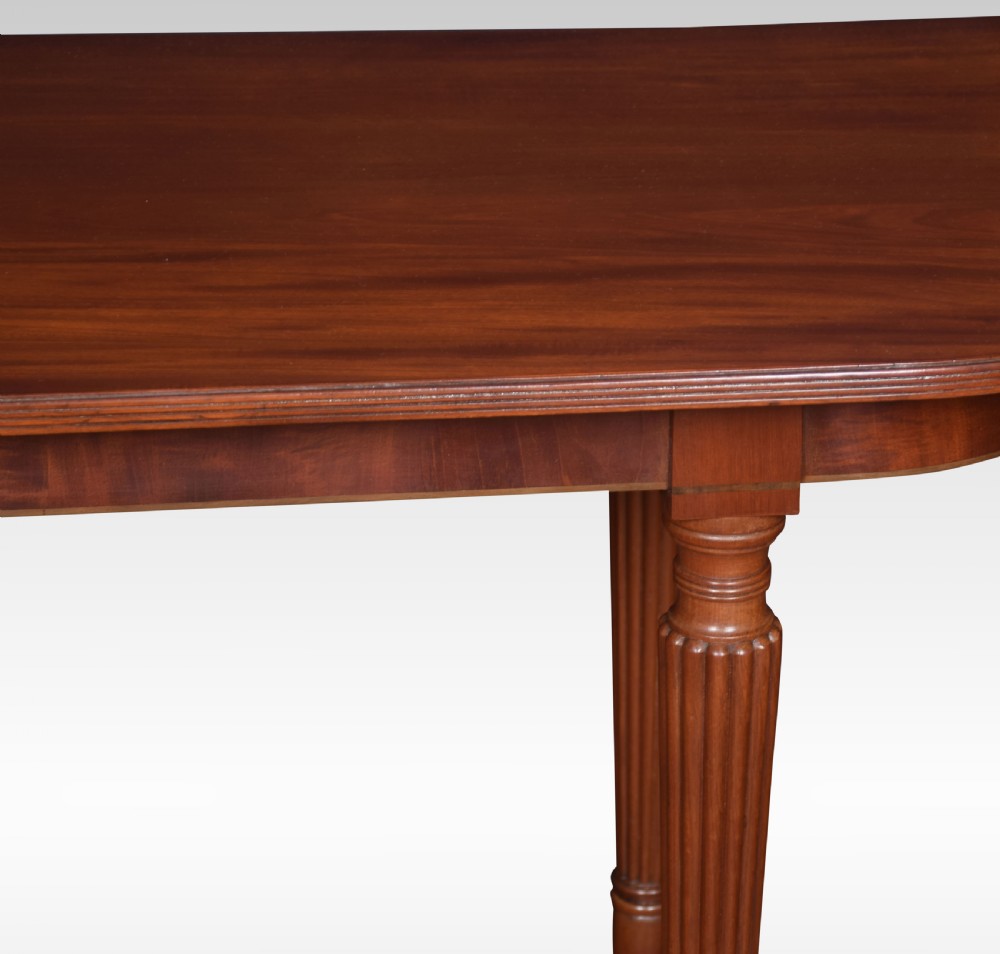 Pair of mahogany hall tables View VII
