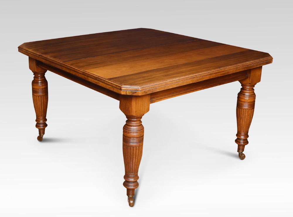 Walnut extending dining table View II