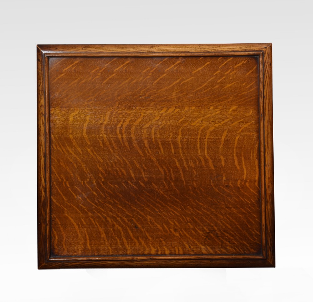  Large oak revolving bookcase View VI