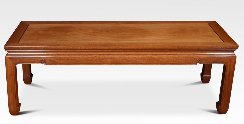 Chinese hardwood low coffee table View IV