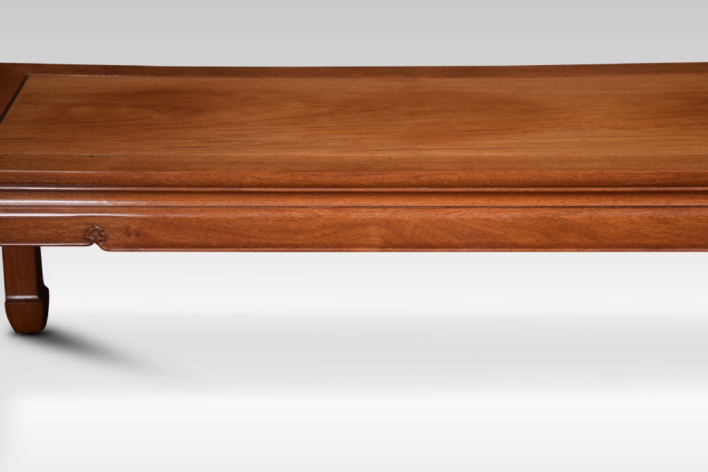 Chinese hardwood low coffee table View VI