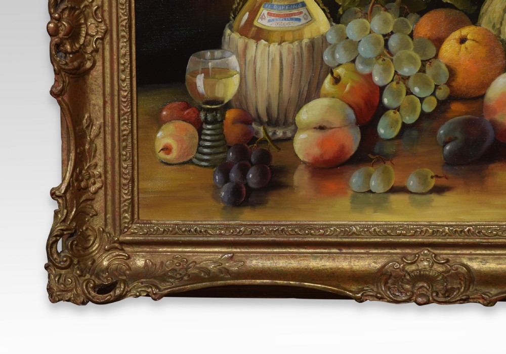 Oil on Canvas Hilda Frances Borton framed still life View V