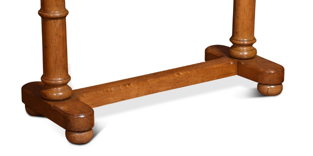 Late 19th century walnut dinner gong View IV