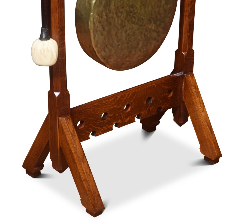 Mid Victorian gothic revival dinner gong View IV