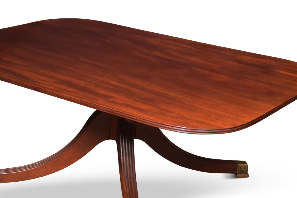 Regency mahogany coffee table View II