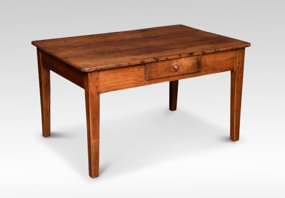 19th Century elm coffee table