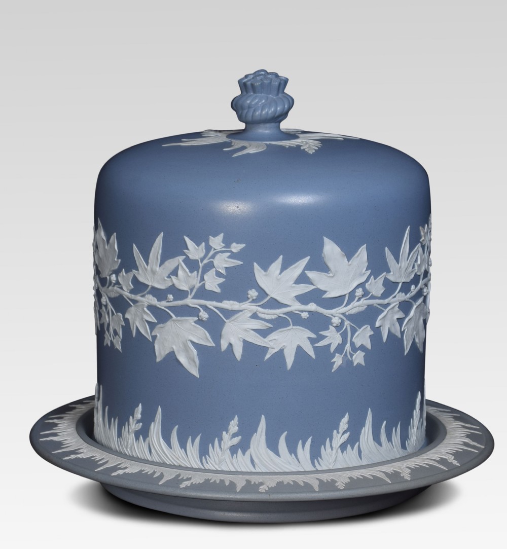 19th Century Dudson stoneware cheese dome