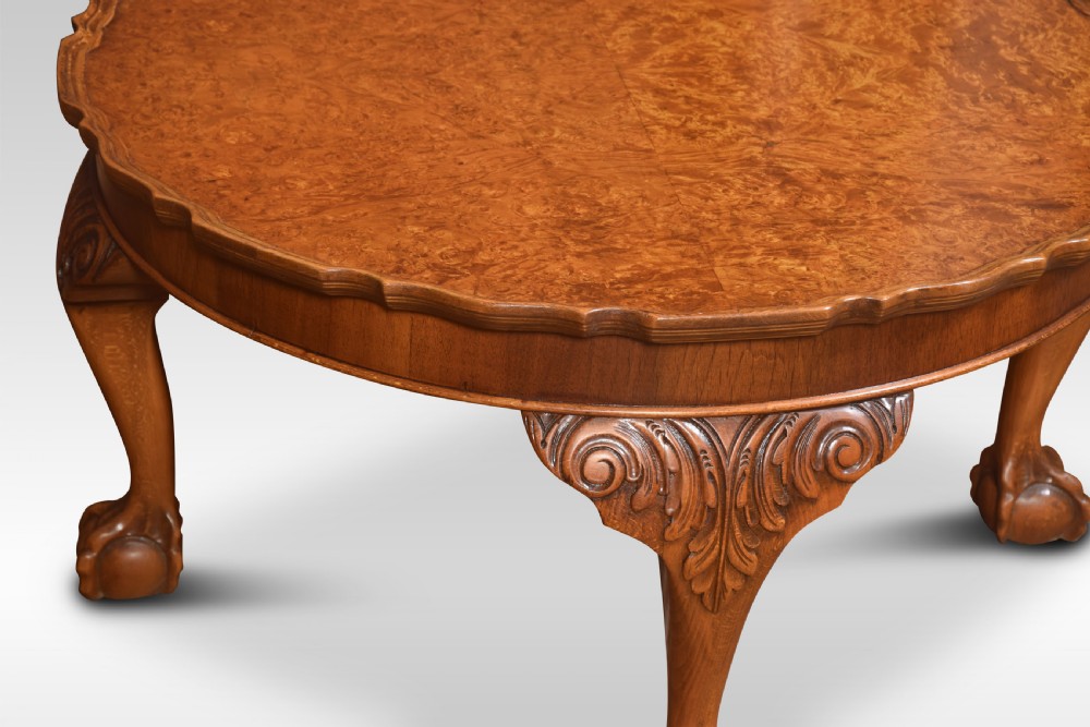 Walnut coffee table View II