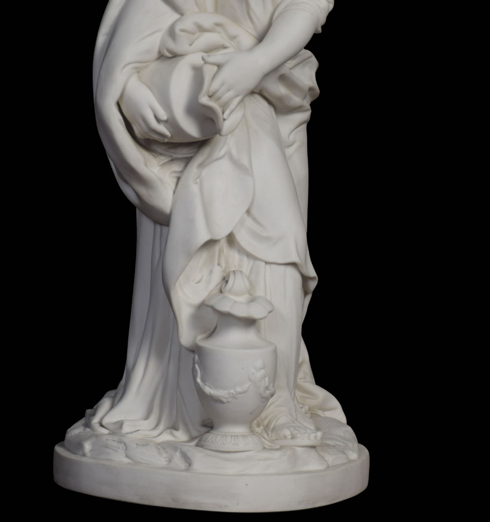 Minton Parian figure View V