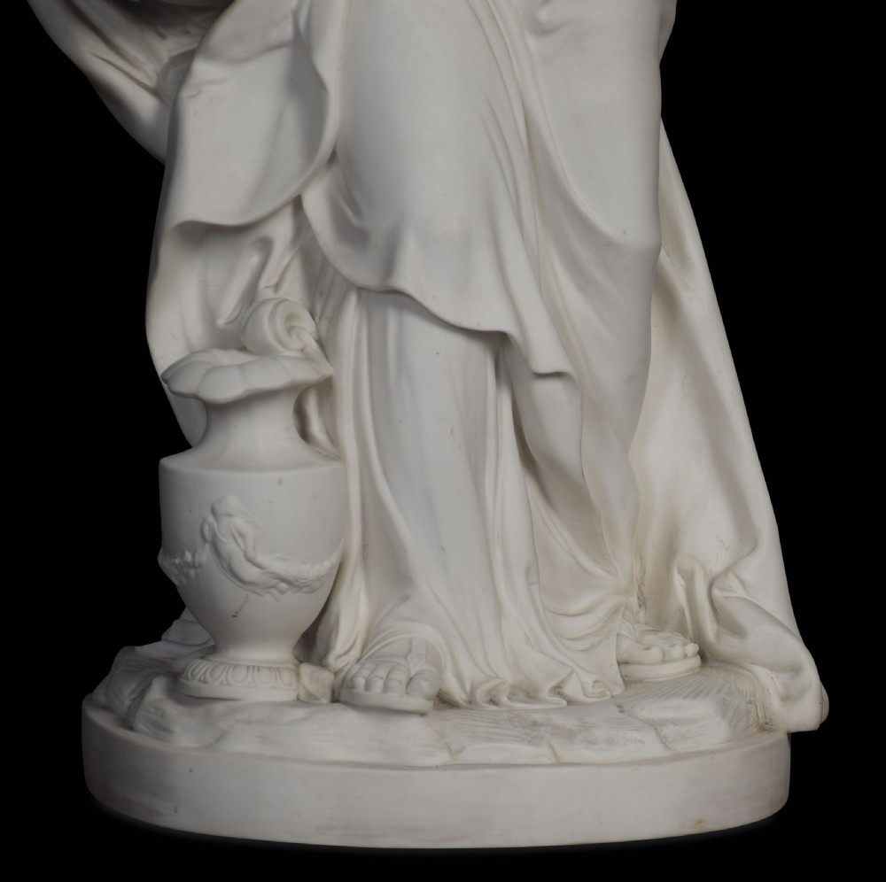 Minton Parian figure View VI
