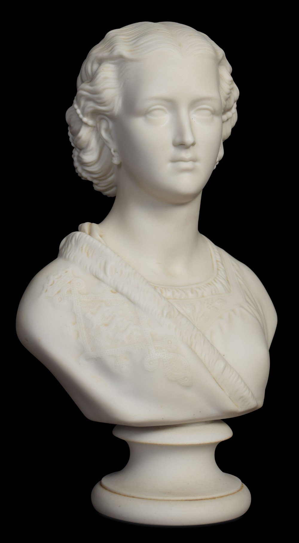 Parian bust of Queen Victoria