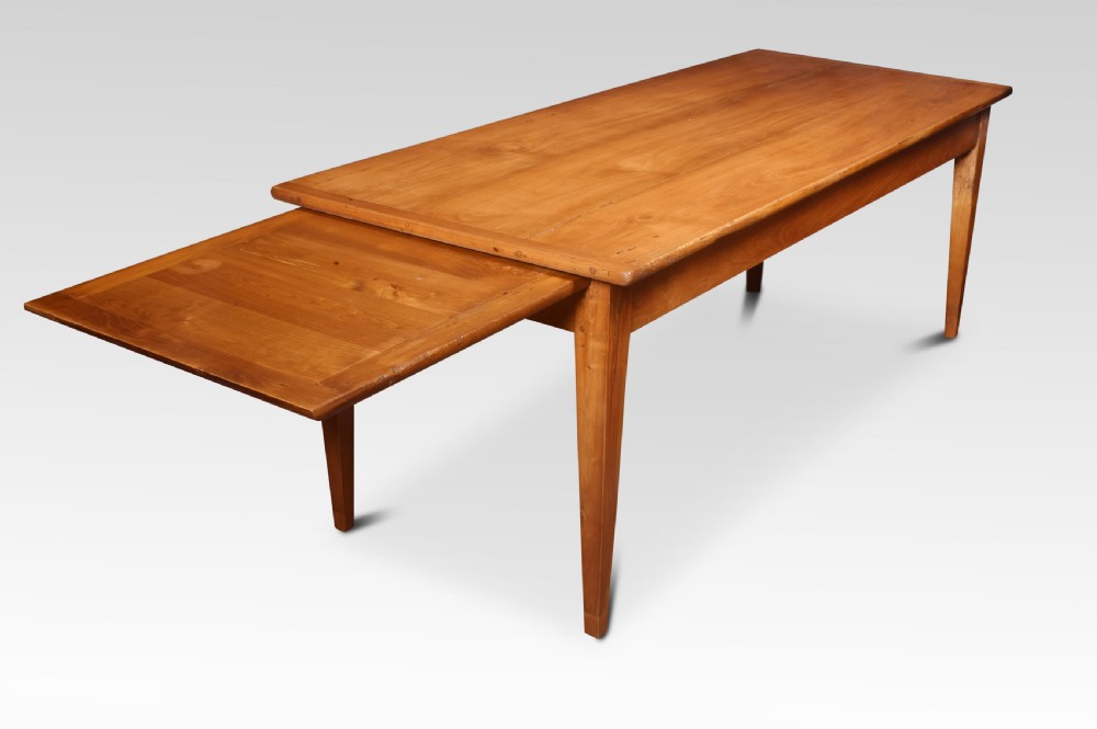 Fruitwood farmhouse table View IV