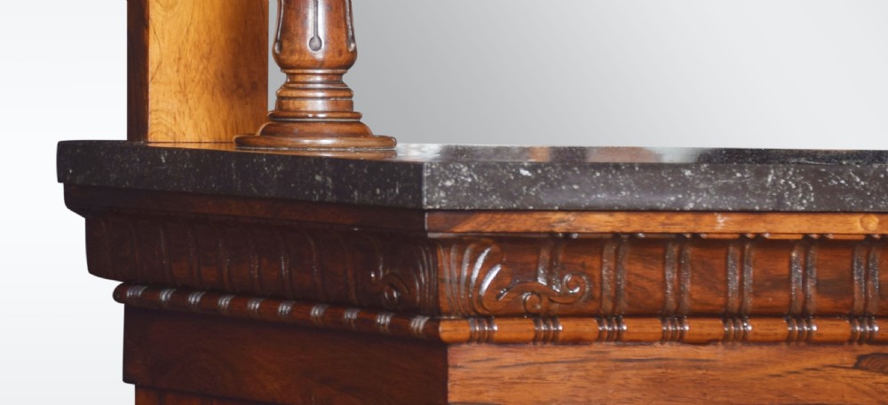 19th Century rosewood two door chiffonier View IV
