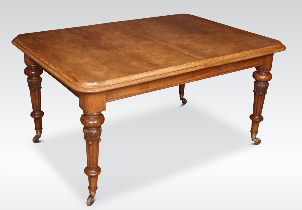 Pollard oak extending dining table View II