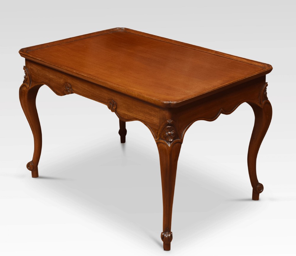 Mahogany coffee table