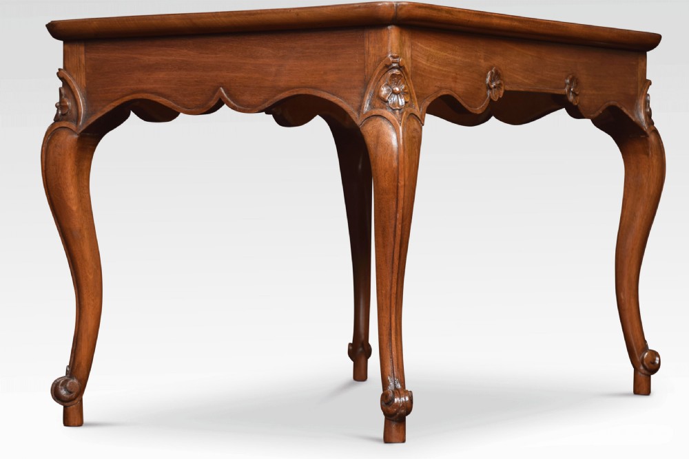 Mahogany coffee table View II