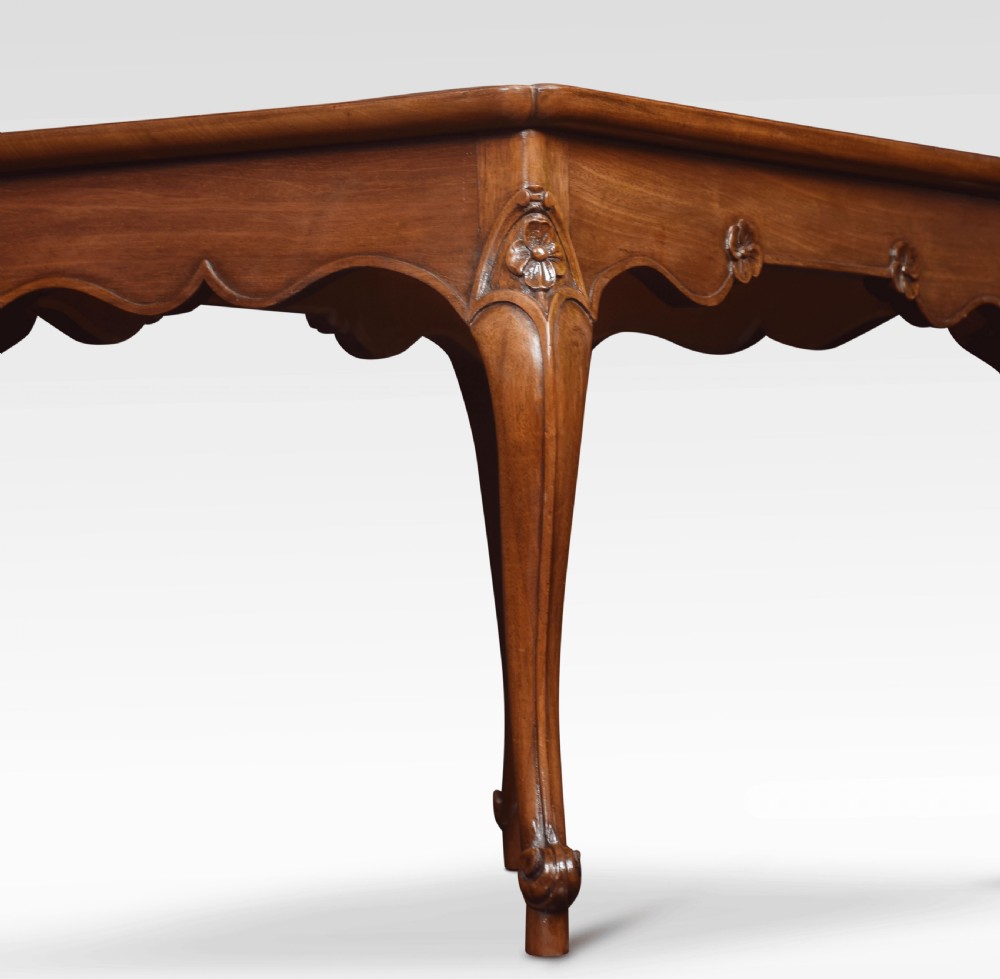 Mahogany coffee table View IV
