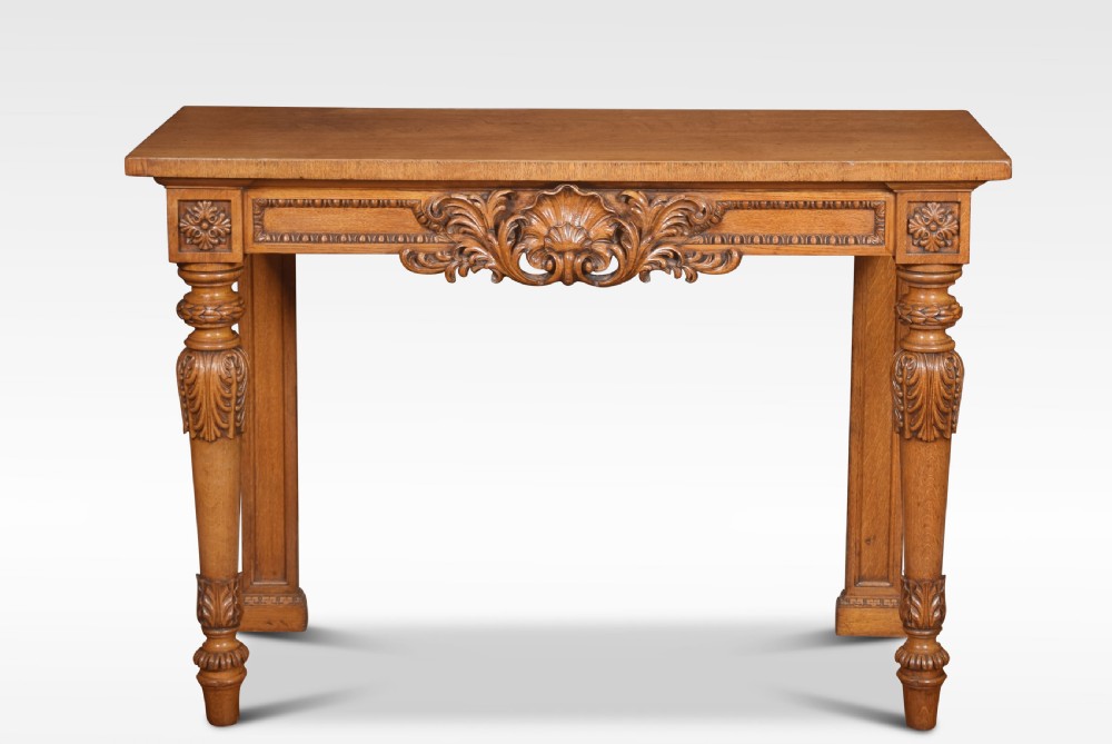  Regency oak serving table