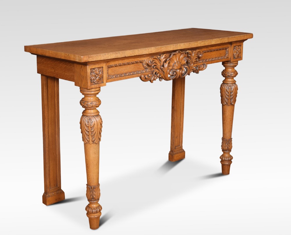  Regency oak serving table View II