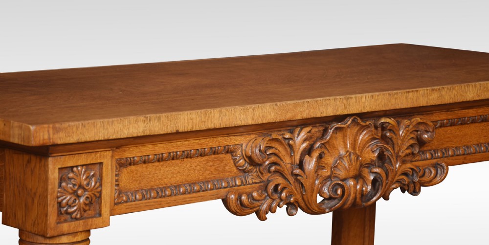  Regency oak serving table View IV