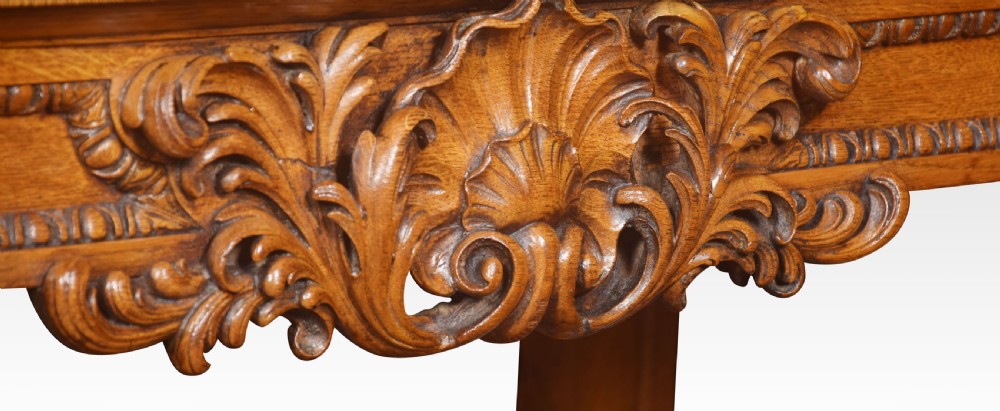  Regency oak serving table View VI