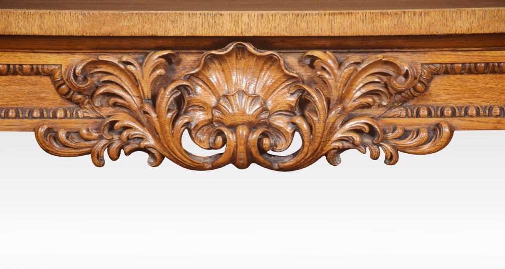  Regency oak serving table View VIII