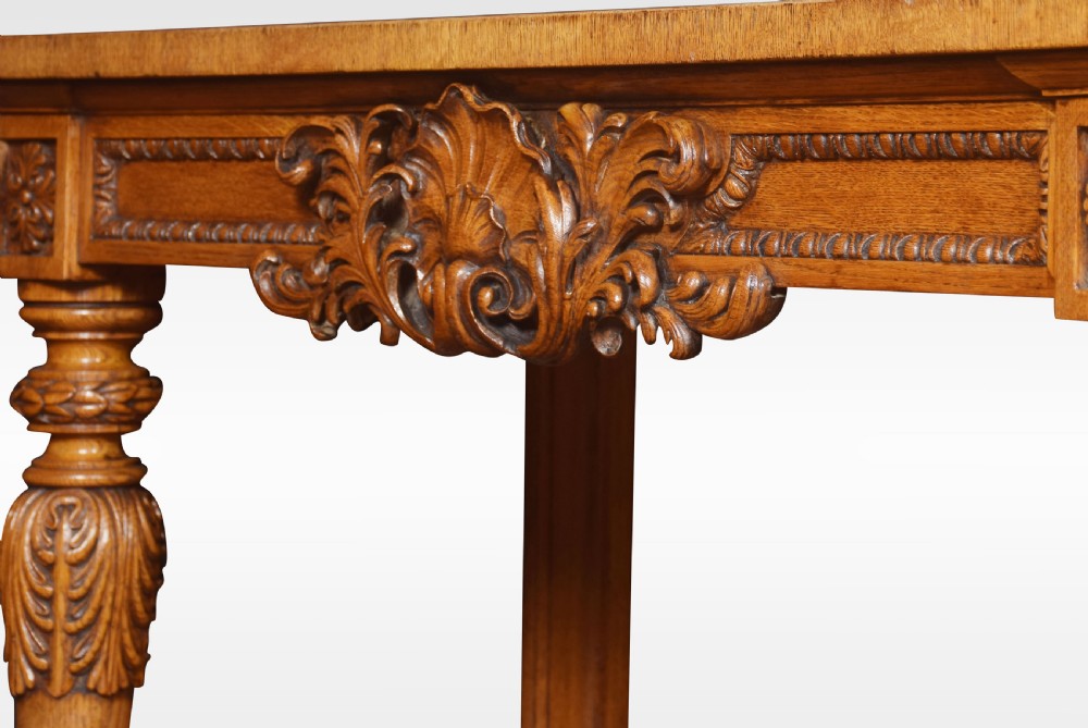  Regency oak serving table View XI